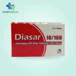 Diasar 10/160mg Tablet