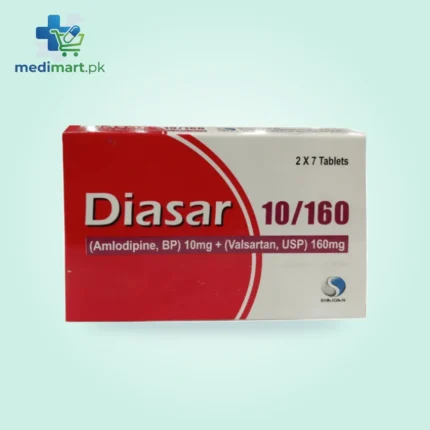 Diasar 10/160mg Tablet