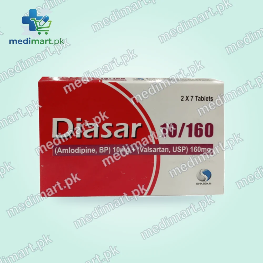 Diasar 10/160mg Tablet