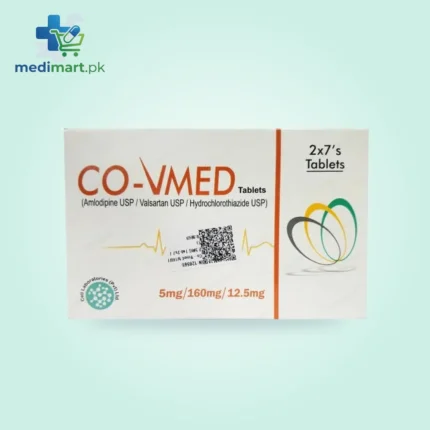 Co-Vmed 10/160/12.5mg Tablet