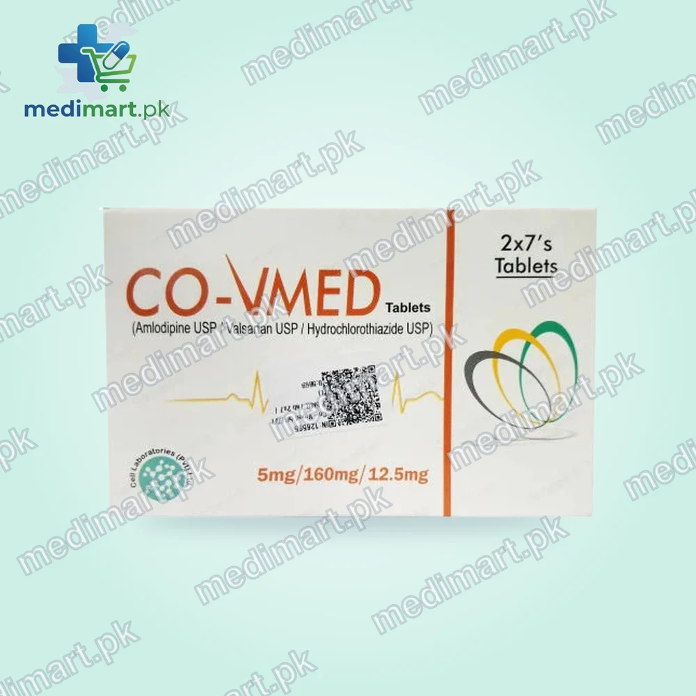 Co-Vmed 10/160/12.5mg Tablet Co-Vmed 10/160/12.5mg Tablet