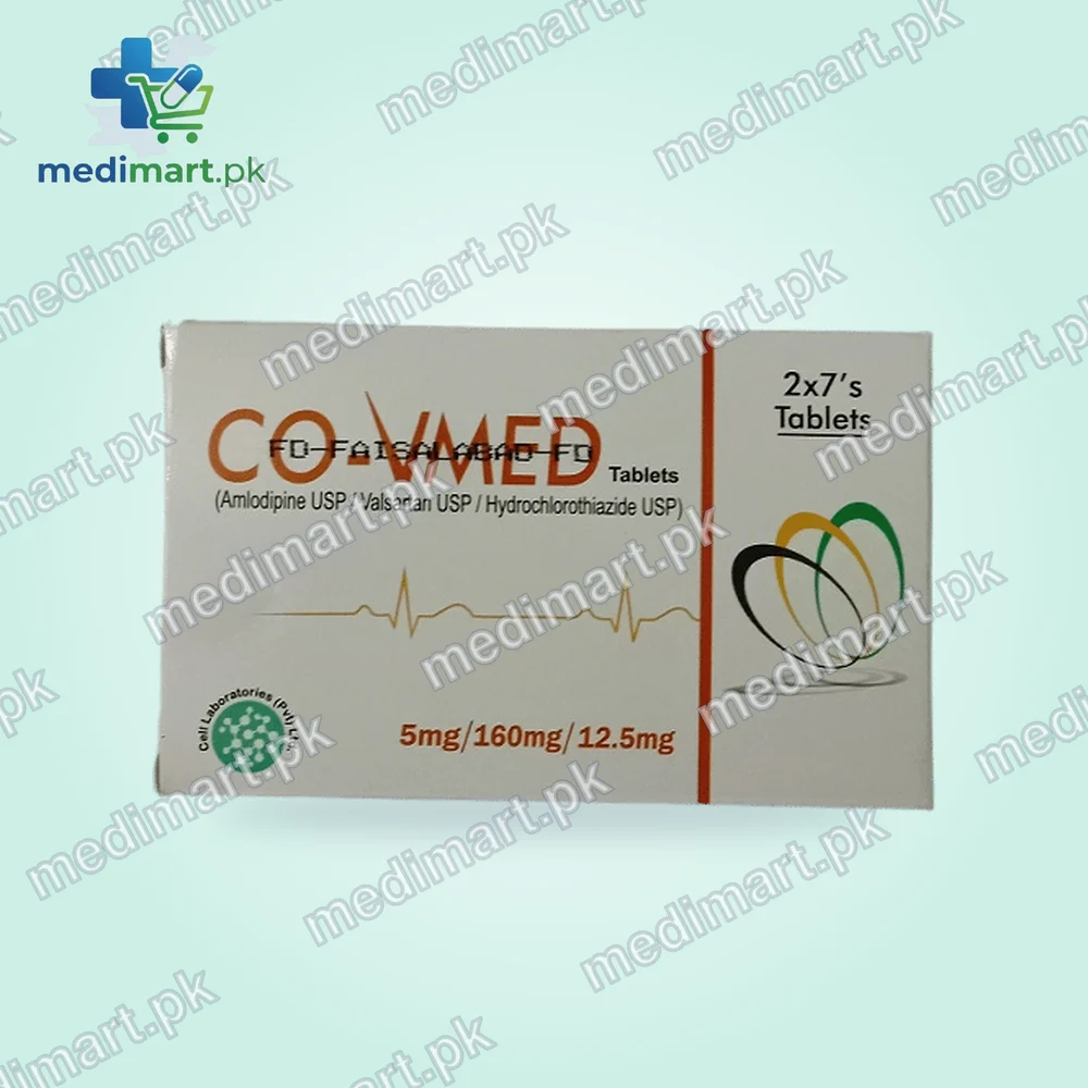 Co-Vmed 5/160/12.5mg Tablet Co-Vmed 5/160/12.5mg Tablet