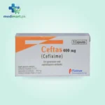 Ceftas 400mg Capsule