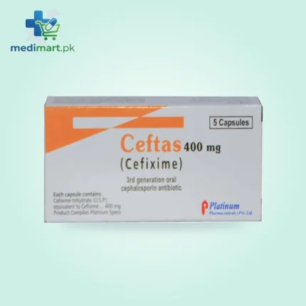 Ceftas 400mg Capsule