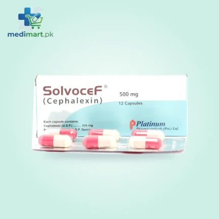 Solvocef 500mg Capsule