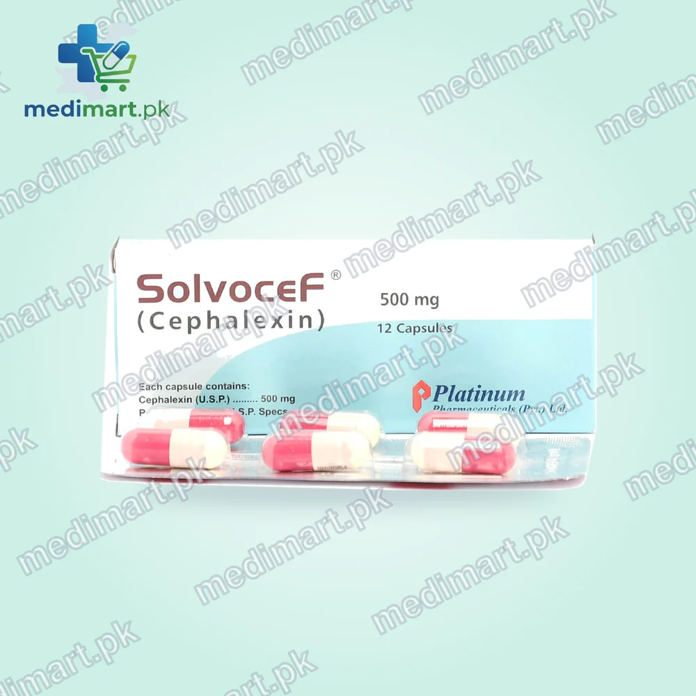 Solvocef 500mg Capsule