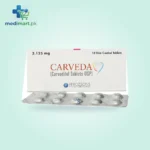 Carveda 3.125mg Tablet