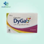 Dygab 50mg Capsule