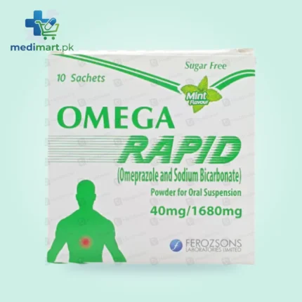 Omega Rapid 40mg Sachet