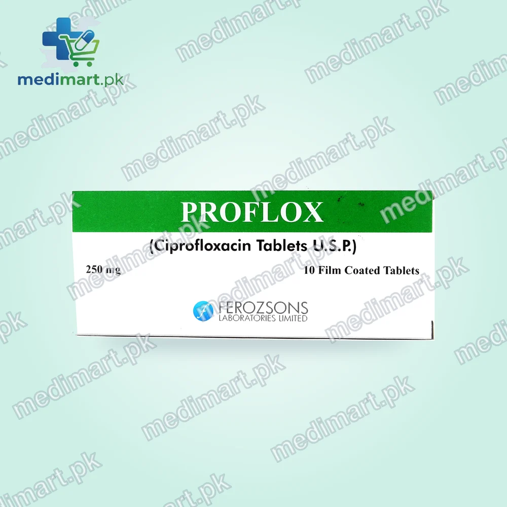 Proflox 250mg Tablet Proflox 250mg Tablet