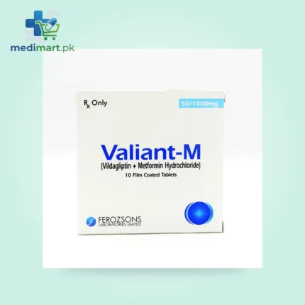 Valiant-M 50/1000mg Tablet