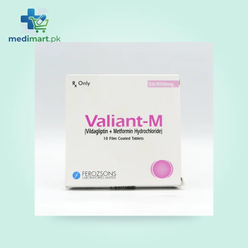 Valiant-M 50/850mg Tablet