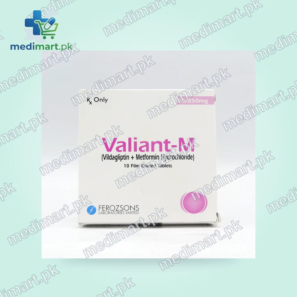 Valiant-M 50/850mg Tablet Valiant-M 50/850mg Tablet