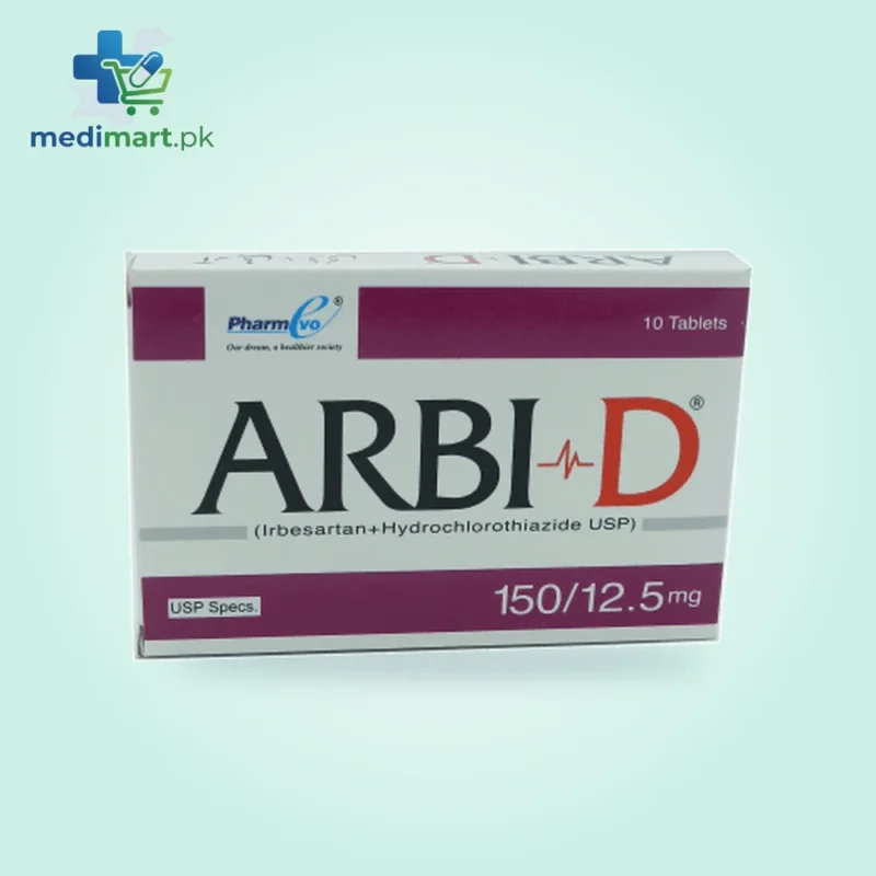 Arbi D 150/12.5mg Tablet