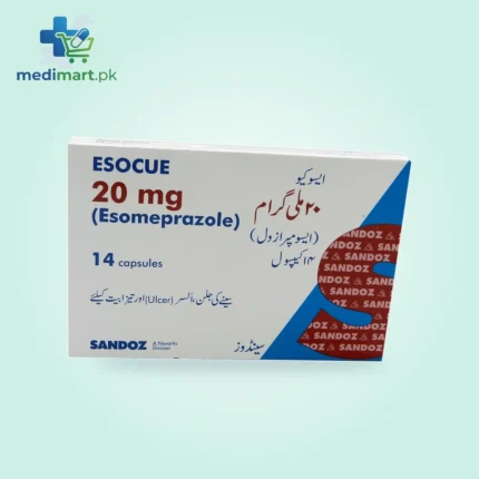 Esocue 20mg Capsule