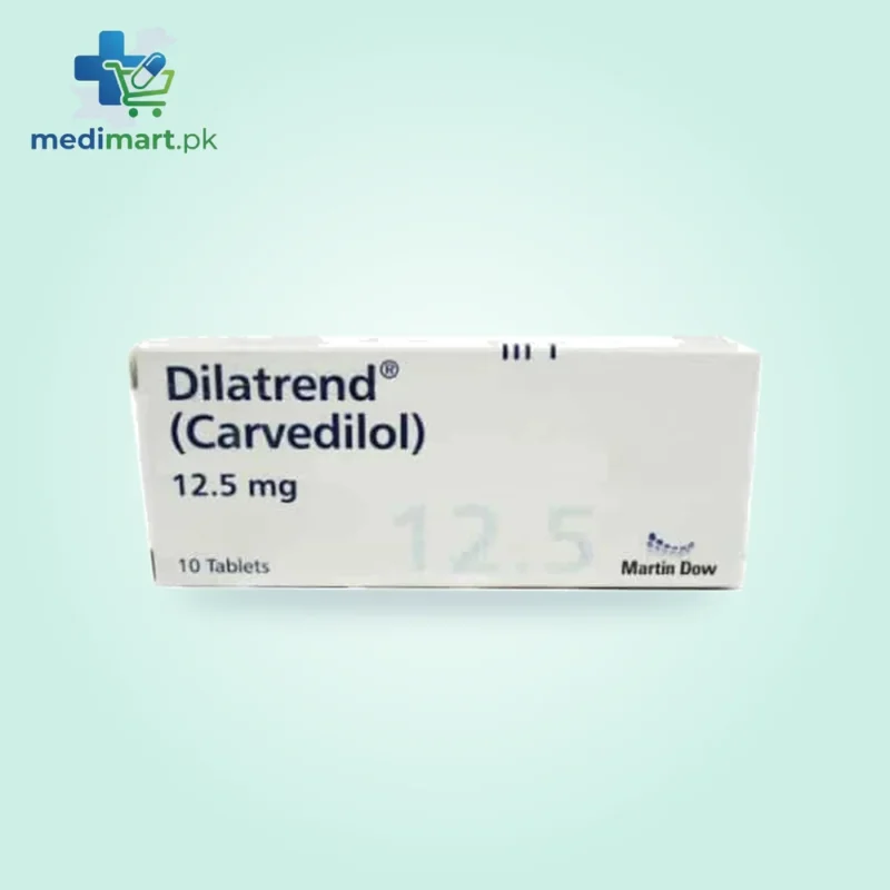 Dilatrend 12.5mg Tablet