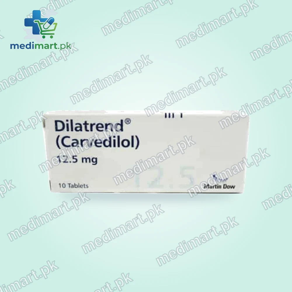 Dilatrend 12.5mg Tablet