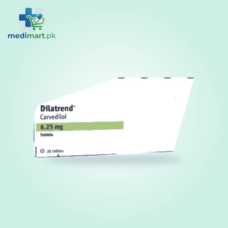 Dilatrend 6.25mg Tablet