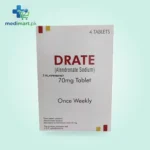 Drate 70mg Tablet