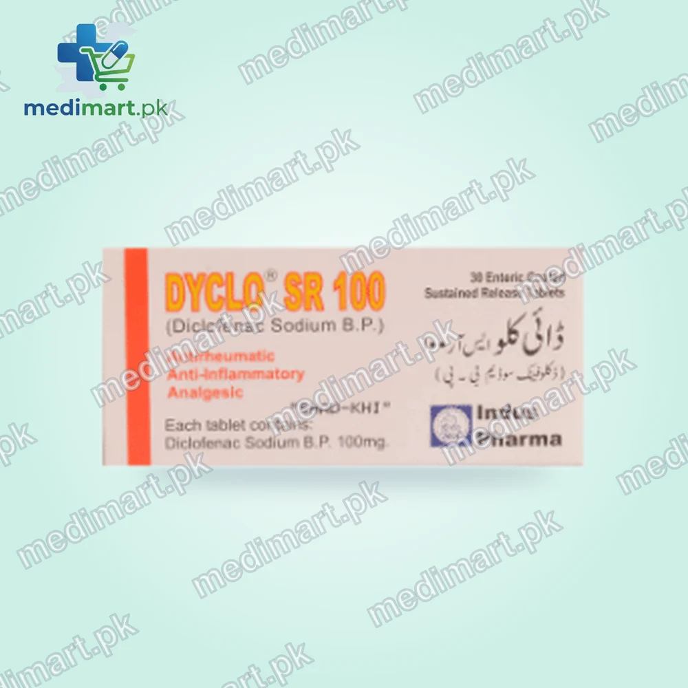 Dyclo Sr 100mg Tablet Dyclo Sr 100mg Tablet