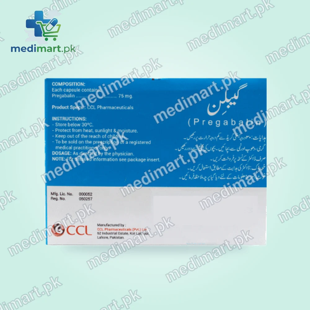 Gablin 75mg Capsule Gablin 75mg Capsule