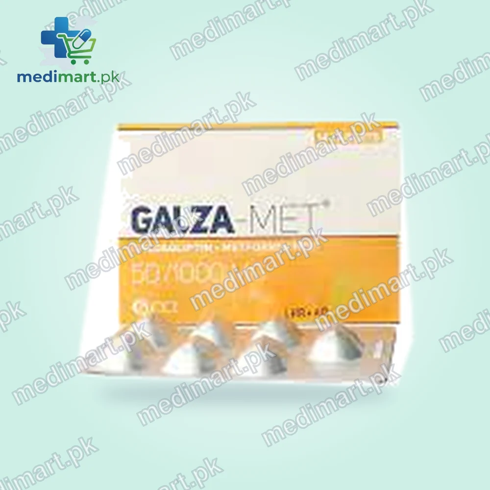 Galza-Met 50/1000mg Tablet Galza-Met 50/1000mg Tablet