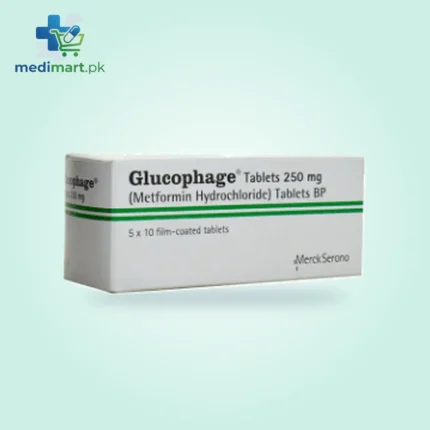 Glucophage 250mg Tablet