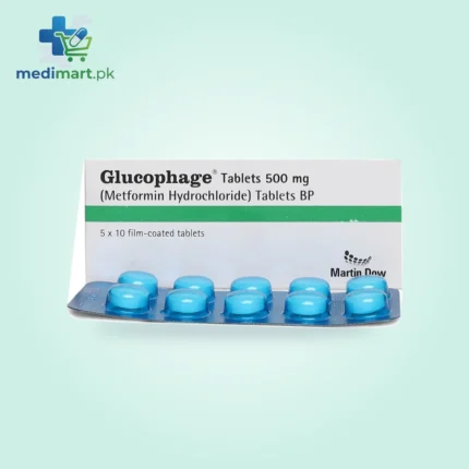 Glucophage 500mg Tablet