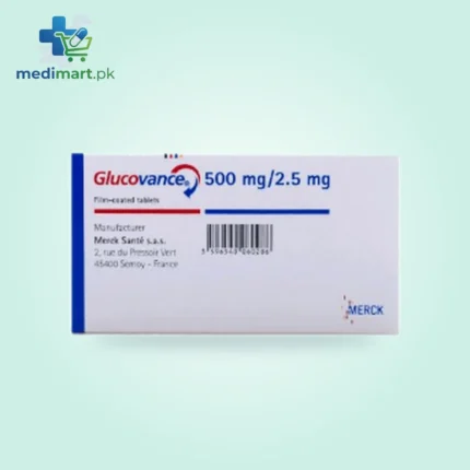 Glucovance 2.5/500mg Tablet