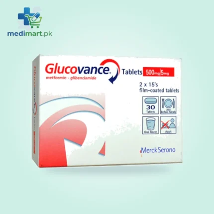Glucovance 5/500mg Tablet