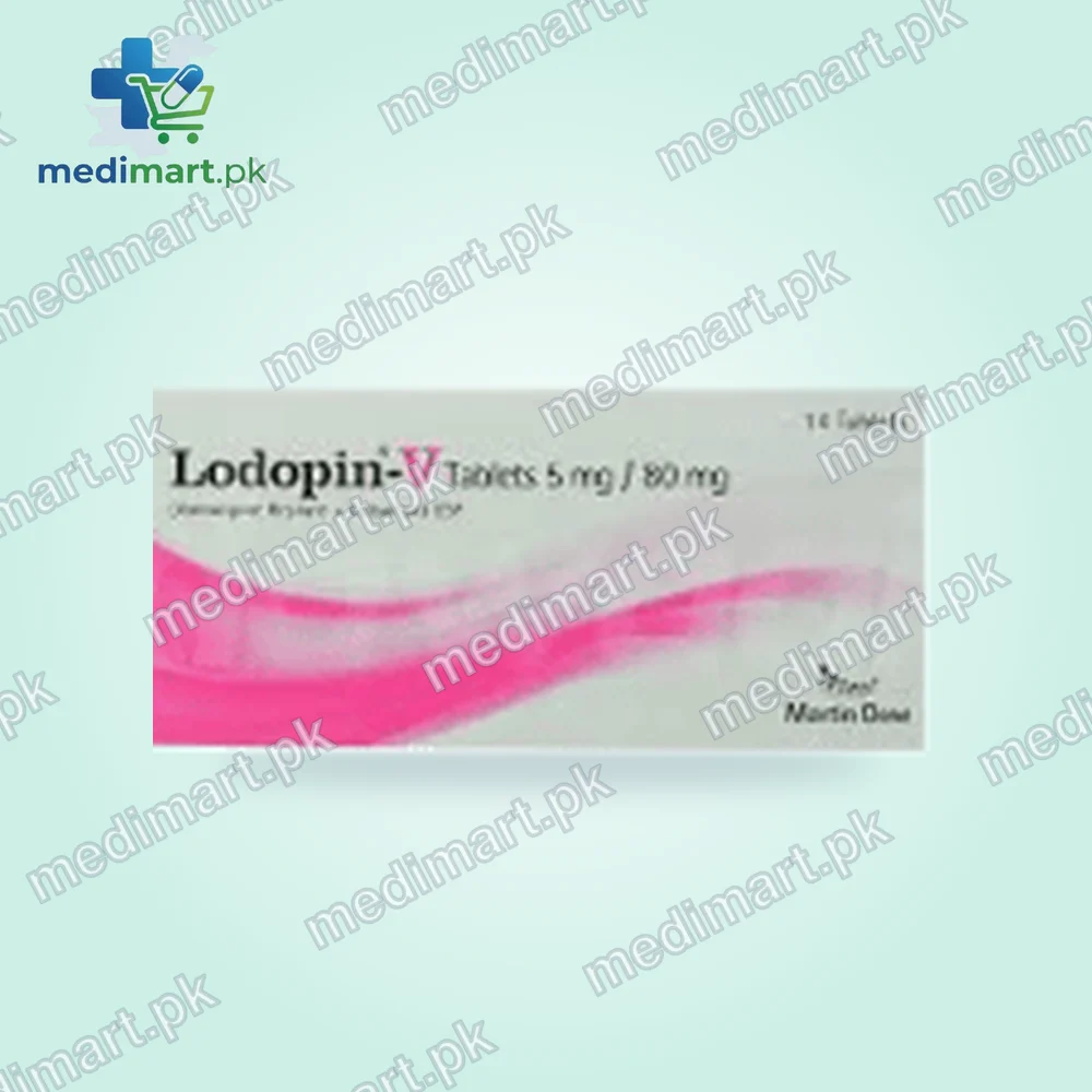 Lodopin V 5/160mg Tablet