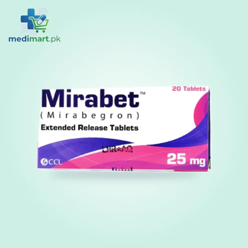 Mirabet 25mg Tablet