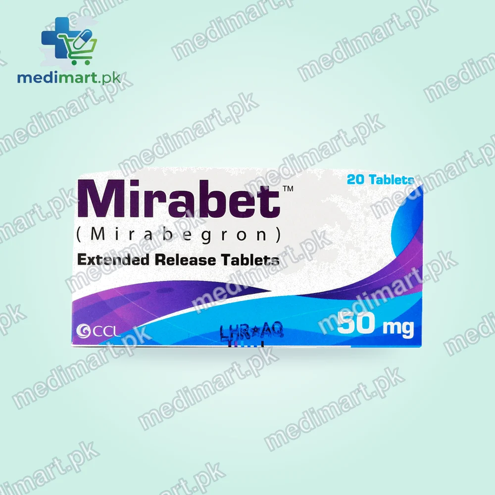 Mirabet 50mg Tablet