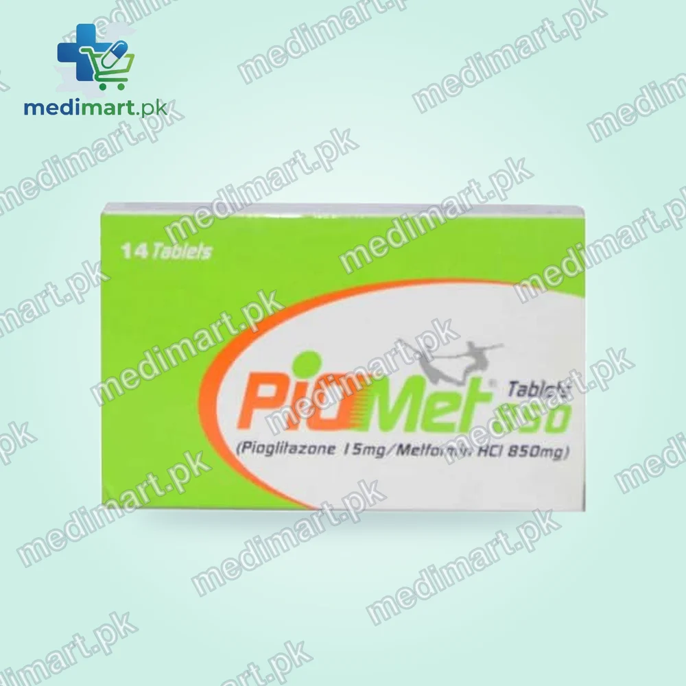 Piomet 850mg Tablet