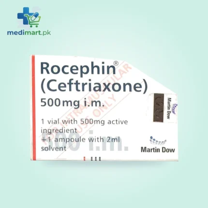 Rocephin 500mg IM Injection