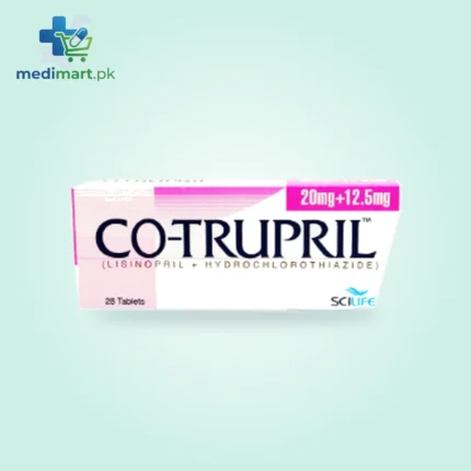 Co-Trupril 20/12.5mg Tablet