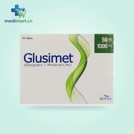 Glusimet 50/1000mg Tablet