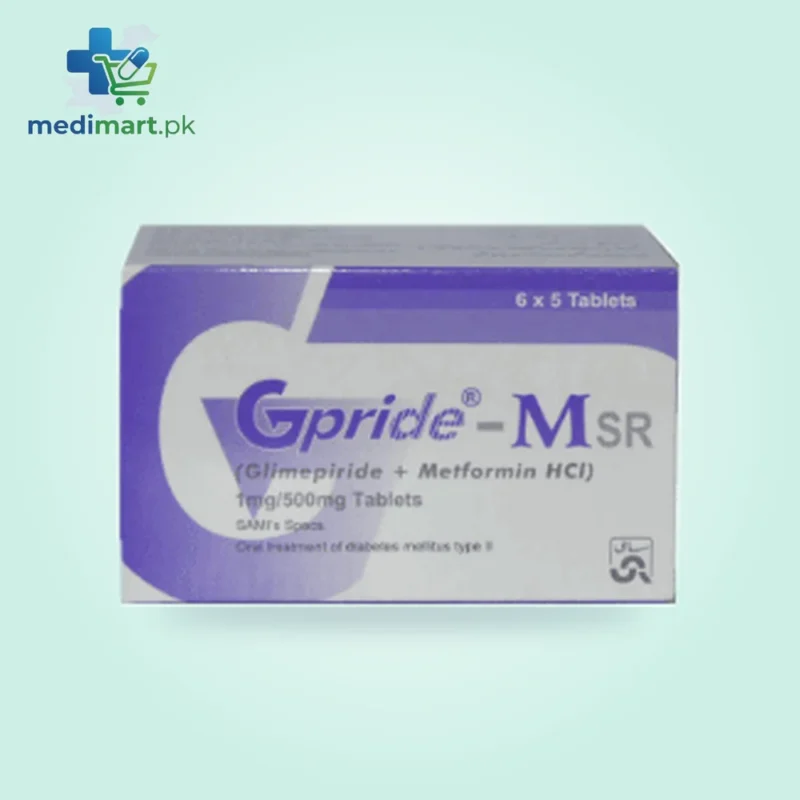 Gpride Msr 1/500mg Tablet