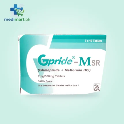 Gpride Msr 2/500mg Tablet