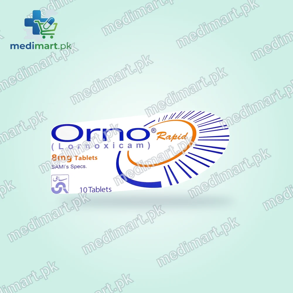 Orno Rapid 8mg Tablet