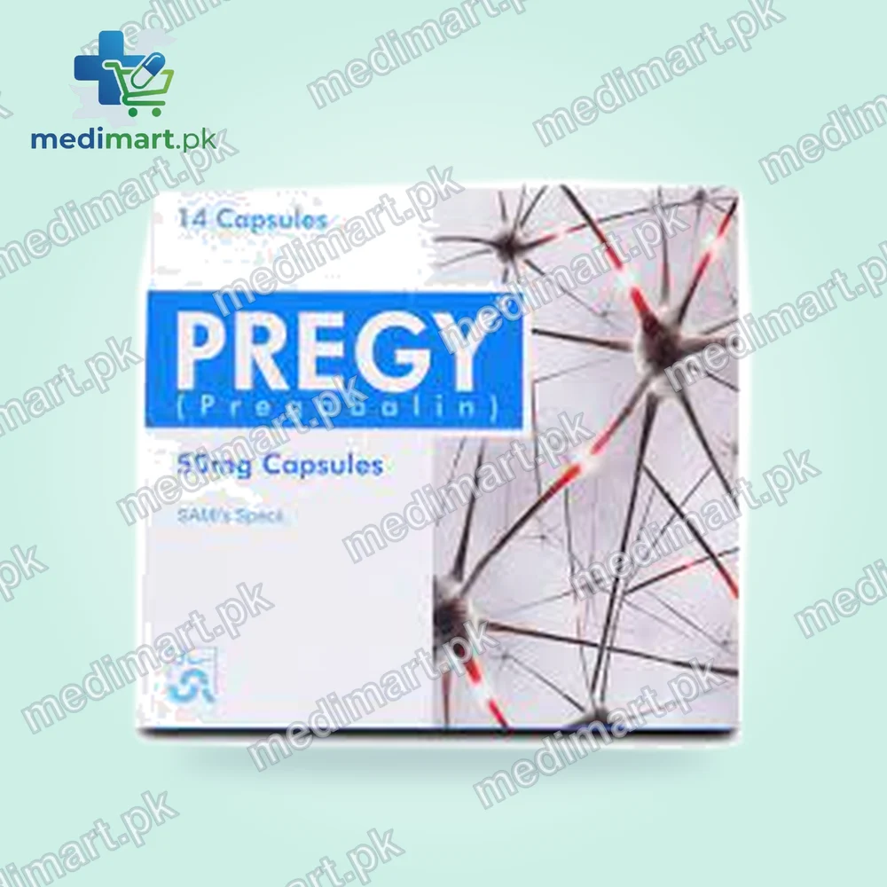 Pregy 50mg Capsule Pregy 50mg Capsule