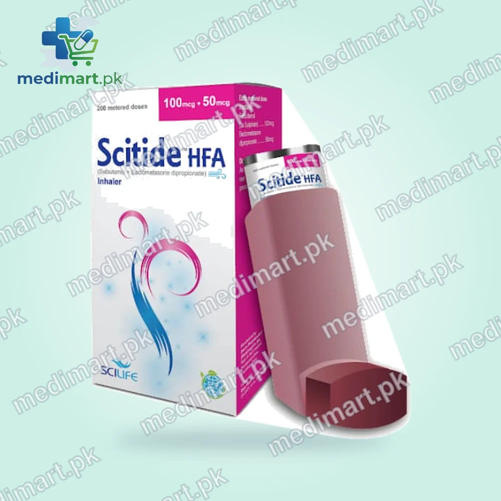 Scitide HFA 100/50mcg Inhaler Scitide HFA 100/50mcg Inhaler