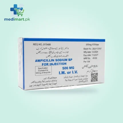 Ampicillin 500mg Injection