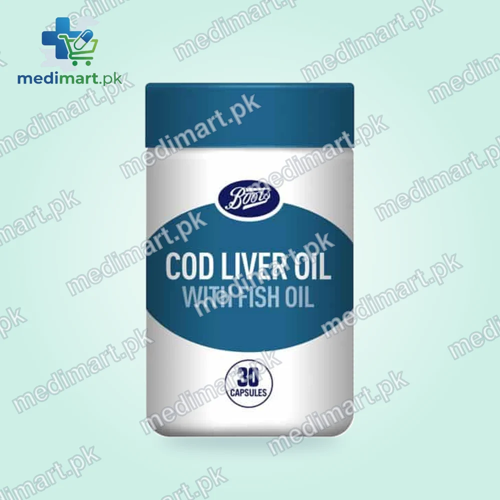 Boots Cod Liver Oil With Fish Oil 30s
