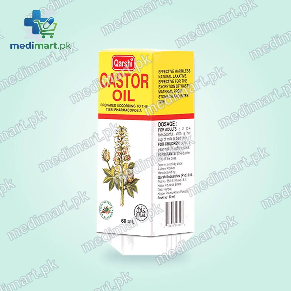 Castor Oil Qarshi 60ml Castor Oil Qarshi 60ml