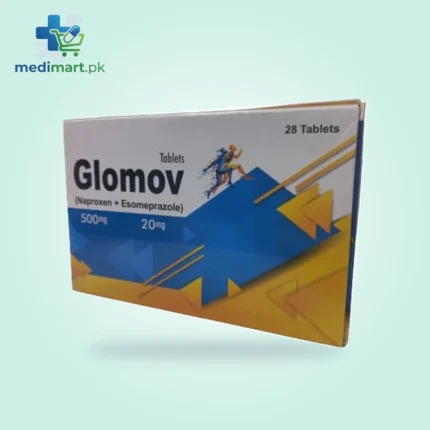 Glomov Tablets 500/20mg 28s