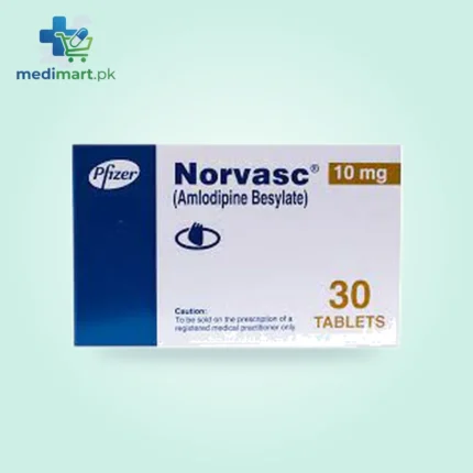 Norvasc 10mg Tablets 30s