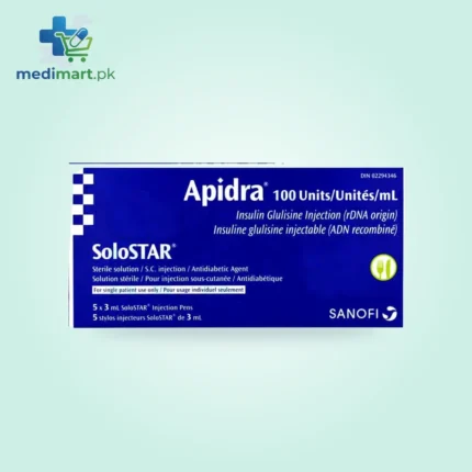 APIDRA INJECTION OPTISET 100 I.U/3ML