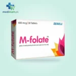 M FOLATE 600MCG TABLET