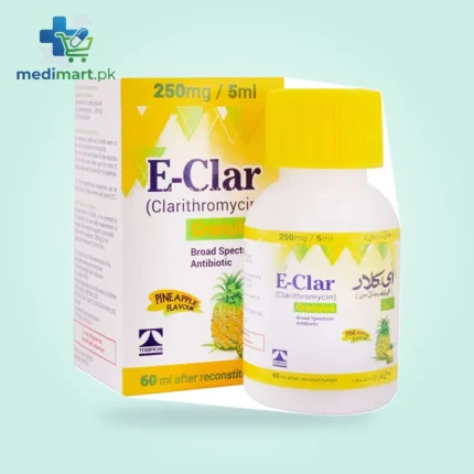 E CLAR 250MG/5ML SYRUP